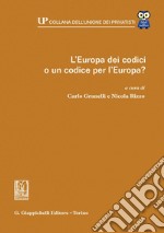 L'Europa dei codici o un codice per l'Europa? - e-Book. E-book. Formato PDF ebook