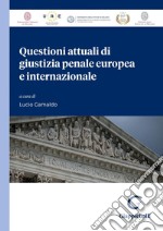 Questioni attuali di giustizia penale europea e internazionale - e-book. E-book. Formato PDF ebook