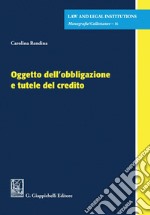 Oggetto dell'obbligazione e tutele del credito - e-Book. E-book. Formato PDF