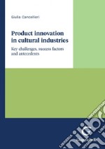 Product innovation in cultural industries - e-Book: Key challenges, success factors and antecedents. E-book. Formato PDF