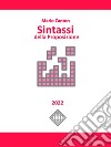 Sintassi. E-book. Formato EPUB ebook