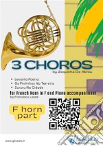 French Horn in F parts &quot;3 Choros&quot; by Zequinha De Abreu for Horn and PianoLevanta Poeira - Os Pintinhos No Terreiro - Sururu Na Cidade. E-book. Formato EPUB ebook