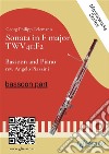 (bassoon part) Sonata in F major - Bassoon and PianoTWV41:F2. E-book. Formato EPUB ebook