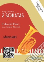 (piano part) 2 Sonatas by Cherubini - Tuba and Piano. E-book. Formato EPUB ebook