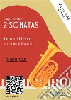 (piano part) 2 Sonatas by Cherubini - Tuba and Piano. E-book. Formato EPUB ebook