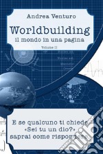 WorldbuildingIl mondo in una pagina - Volume II. E-book. Formato EPUB ebook