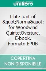 Flute part of 