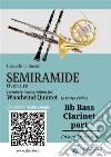 Bb Bass Clarinet (instead Bassoon) part of &quot;Semiramide&quot; for Woodwind QuintetOverture. E-book. Formato EPUB ebook