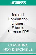 Internal Combustion Engines. E-book. Formato PDF ebook di Giancarlo Ferrari