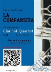 Eb Alto Clarinet part &quot;La Cumparsita&quot; tango for Clarinet Quartetintermediate level. E-book. Formato EPUB ebook