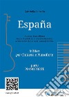 España - Trittico per Chitarra e Pianoforte (parte pianoforte)Asturias - Danza Española no. 5 - La vida breve. E-book. Formato EPUB ebook di Enrique Granados