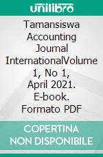 Tamansiswa Accounting Journal InternationalVolume 1, No 1, April 2021. E-book. Formato PDF ebook