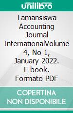 Tamansiswa Accounting Journal InternationalVolume 4, No 1, January 2022. E-book. Formato PDF ebook di Tamansiswa Accounting Journal International