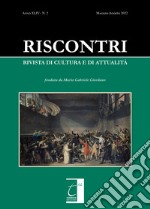 Riscontri. Rivista di cultura e di attualitàN. 2 (MAGGIO-AGOSTO 2022). E-book. Formato EPUB ebook