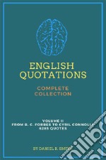 English Quotations Complete Collection: Volume II. E-book. Formato EPUB ebook