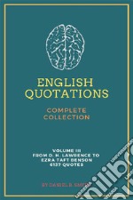 English Quotations Complete Collection: Volume III. E-book. Formato EPUB ebook