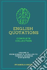 English Quotations Complete Collection: Volume IX. E-book. Formato EPUB ebook