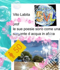 Prof ... le  sue poesie sono come una sorgente d'acqua  in  Africa. E-book. Formato PDF ebook di Labita Vito