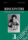 Riscontri. Rivista di cultura e di attualitàN. 3 (SETTEMBRE-DICEMBRE 2022). E-book. Formato EPUB ebook di Riscontri