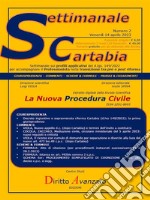 SETTIMANALE CARTABIA n. 2 - Venerdì 14.4.2023Settimanale sui profili applicativi del d.lgs. 149/2022 per accompagnare il Professionista nella transizione tra pre e post riforma. E-book. Formato PDF ebook