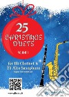 25 Christmas Duets for Bb Clarinet &amp; Alto Sax - volume 1beginner / intermediate. E-book. Formato EPUB ebook