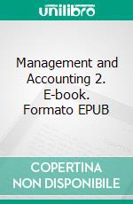 Management and Accounting 2. E-book. Formato EPUB ebook