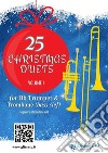 Trumpet and Trombone (b.c.): 25 Christmas Duets volume 1easy for beginners / intermediate. E-book. Formato EPUB ebook