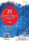 25 Christmas Duets for Soprano and Bass Clarinets - volume 1easy for beginners / intermediate. E-book. Formato EPUB ebook