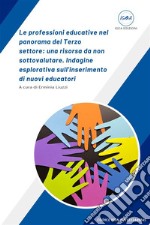 Le professioni educative nel panorama del Terzo settore: una risorsa da non sottovalutare. Indagine esplorativa sull&apos;inserimento di nuovi educatori. E-book. Formato EPUB ebook