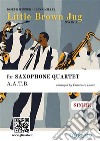 Saxophone Quartet sheet music &quot;Little Brown Jug&quot; (score)Swing. E-book. Formato EPUB ebook