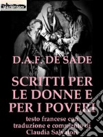 Scritti per le donne e per i poveri. E-book. Formato EPUB ebook