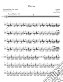 Kamelot - KarmaDrum Sheet Music. E-book. Formato EPUB ebook di Evan Aria Serenity