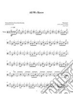 Paramore - All We KnowDrum Sheet Music. E-book. Formato EPUB