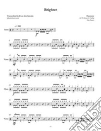 Paramore - BrighterDrum Sheet Music. E-book. Formato EPUB ebook di Evan Aria Serenity