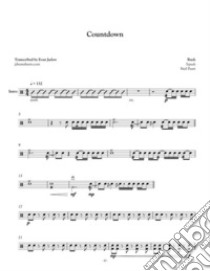 Rush - CountdownDrum Sheet Music. E-book. Formato EPUB ebook di Evan Aria Serenity