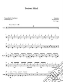 Avantasia - Twisted MindDrum Sheet Music. E-book. Formato EPUB ebook di Evan Aria Serenity