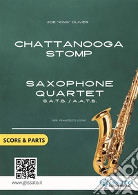 Saxophone Quartet arrangement: Chattanooga Stomp (score &amp; parts)early intermediate. E-book. Formato EPUB ebook