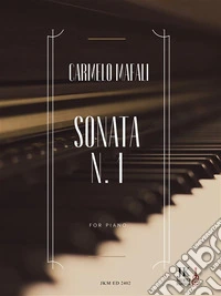Sonata n. 1for Piano. E-book. Formato EPUB ebook