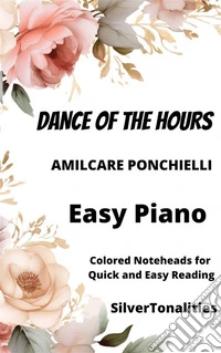 Dance of the Hours Piano Sheet Music with Colored Notation. E-book. Formato EPUB ebook