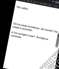 Chi ha creato la bellezza del mondo?  L’ha creata il cammello.  A Chi somiglia il sole?  Somiglia al cammello. E-book. Formato PDF ebook