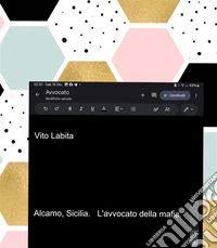 Alcamo, Sicilia.  L'avvocato della mafia. E-book. Formato PDF ebook