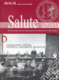 Alessandro Seppilli, politico, scienziato, educatoreNumero Speciale di La Salute Umana. E-book. Formato EPUB ebook