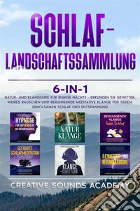 Schlaf-Landschaftssammlung: 6-in-1 Natur- und Klangserie für Ruhige Nächte - Erkunden Sie Gewitter, Weißes Rauschen und Beruhigende Meditative Klänge für Tiefen, Erholsamen Schlaf und Entspannung. E-book. Formato EPUB ebook