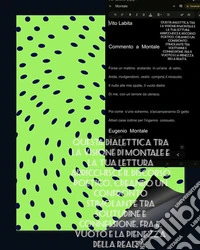 Commento a  Montale. E-book. Formato PDF ebook