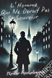 L'Homme Qui Ne Devait Pas Se Souvenir - Thriller Psychologique. E-book. Formato EPUB ebook