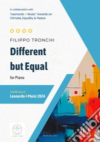 Different but Equalfor Piano. E-book. Formato PDF ebook