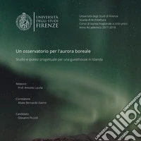 Un osservatorio per l'aurora borealeStudio e ipotesi progettuale per una guesthouse in Islanda. E-book. Formato EPUB ebook
