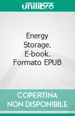 Energy Storage. E-book. Formato EPUB ebook
