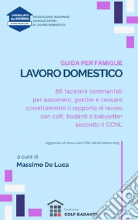 Facsimile per la gestione del rapporto di lavoro domestico – 2025. E-book. Formato PDF ebook
