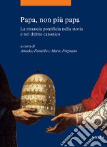 Papa, non più papa: La rinuncia pontificia nella storia e nel diritto canonico. E-book. Formato EPUB ebook